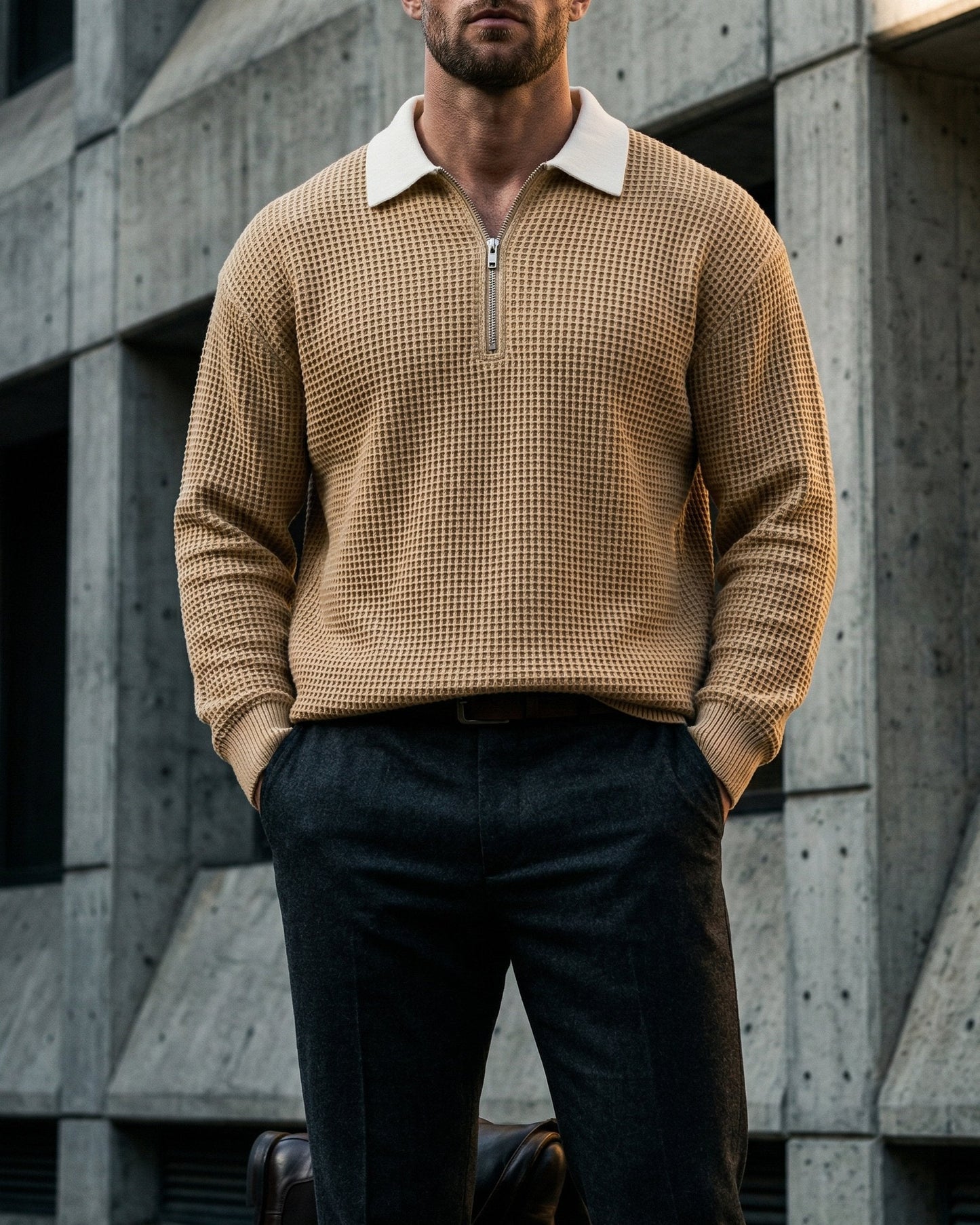 Alberto Knit Polo