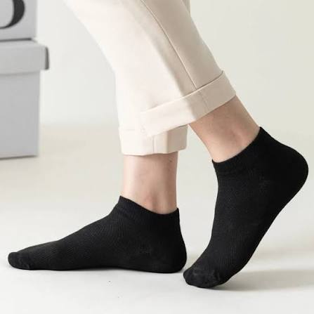 Black Casual Socks
